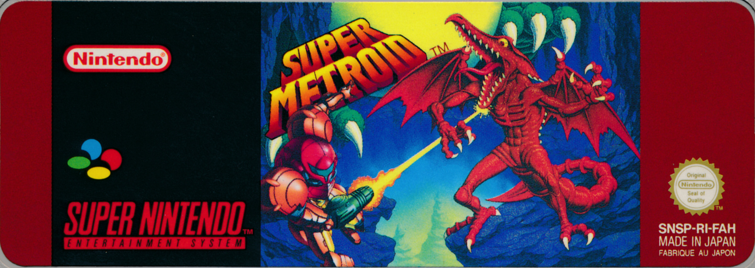 SUPER METROID Pal Fah avec guide Complet - Retrogameshop